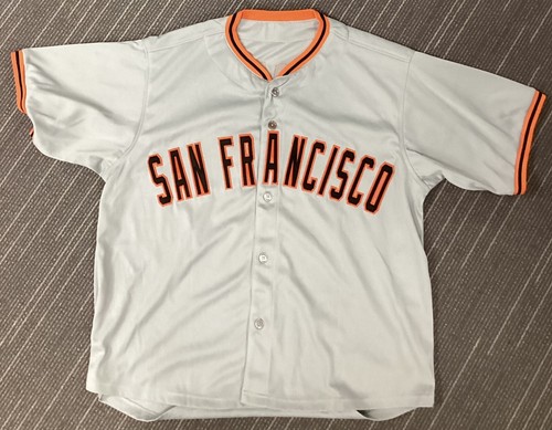 Orlando Cepeda Signed Jersey Custom SF Giants Baseball HOF Autograph JSA No Card - Picture 4 of 4
