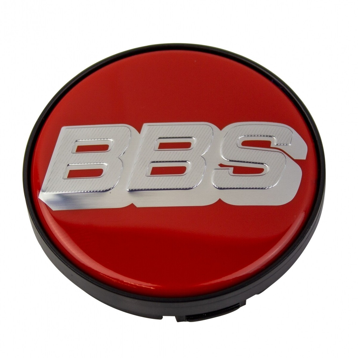 4x BBS Nabendeckel Emblem Felgendeckel 56mm Rot Nürburgring  