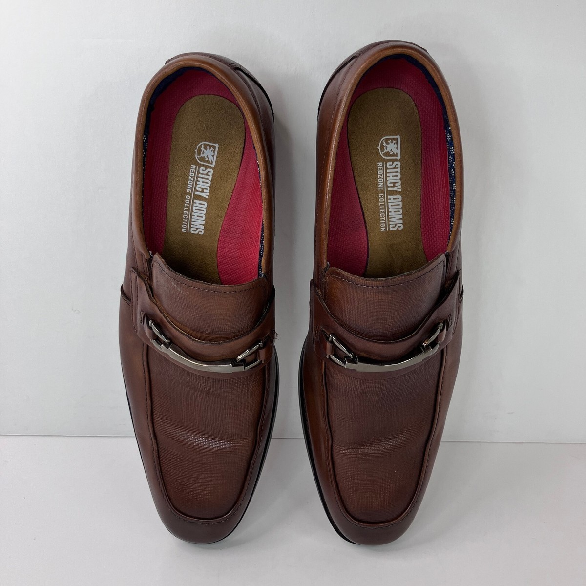 Stacy Adams Kaylor Bit Dress Loafer Cognac Mens US 8 M Stacy Adams Kaylor Bit Dress Loafers Men main image 4