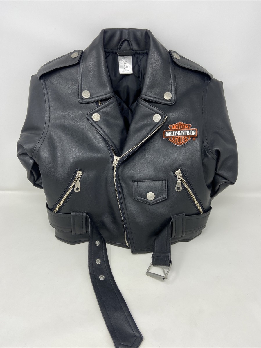 Riku　Harley Davidson Leather Jacket Harley Davidson Women Pink Willie G Skull Rhinestone BLING