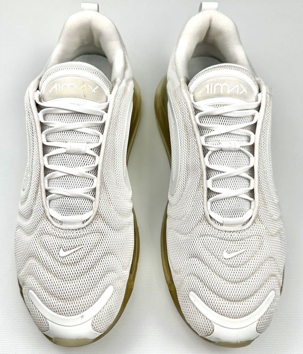 Nike Air Max 720 Mens 11.5 White Metalic Platinum AO2924-100  display picture 3