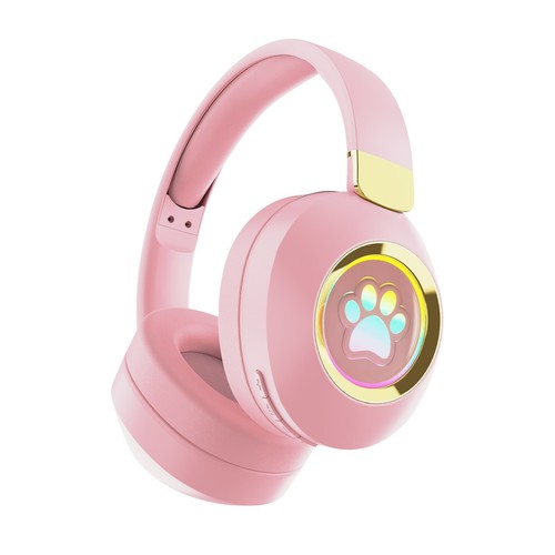 Wireless Headphones ST856 Cartoon Headset Soft Ear Pads Earphones Clear Sound - Picture 23 of 29