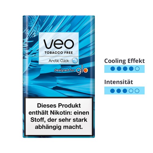1 Stange veo ARCTIC CLICK Sticks für glo - 10x20 Stück SPEARMINT - Bild 2 von 2