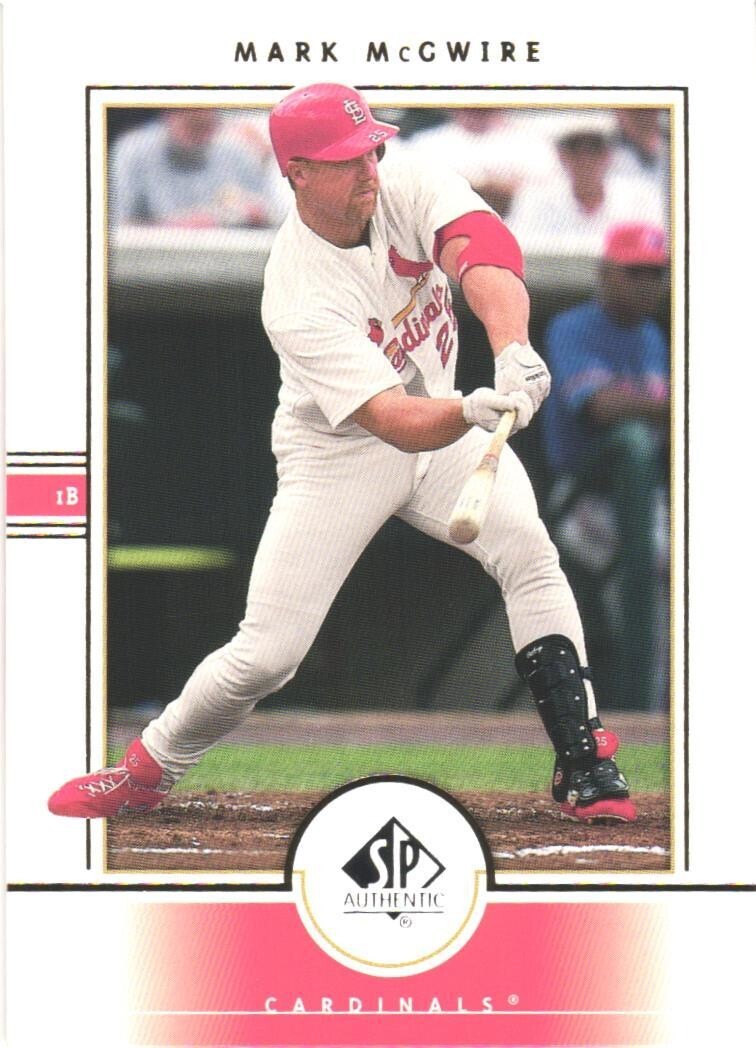 2000 SP Authentic - #51 Mark McGwire St. Louis Cardinals Baseball Card