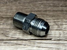 PARKER 8 FTX-S TRIPLE-LOK 1/2 JIC 37° FLARE 3/8 NPT MALE ADAPTER STEEL NNB