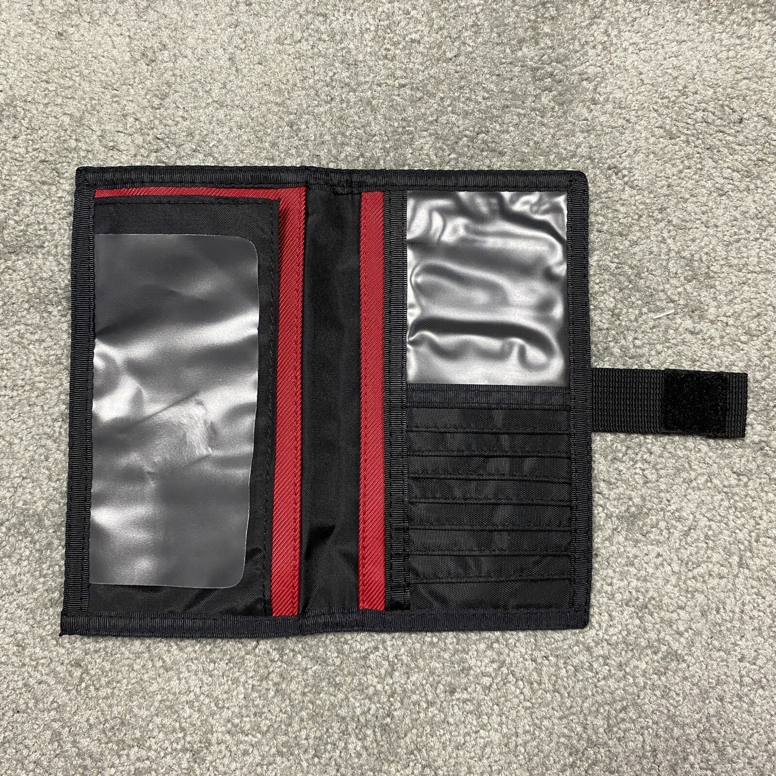 Vintage Eddie Bauer Nylon Travel Wallet Large Bifold … Gem