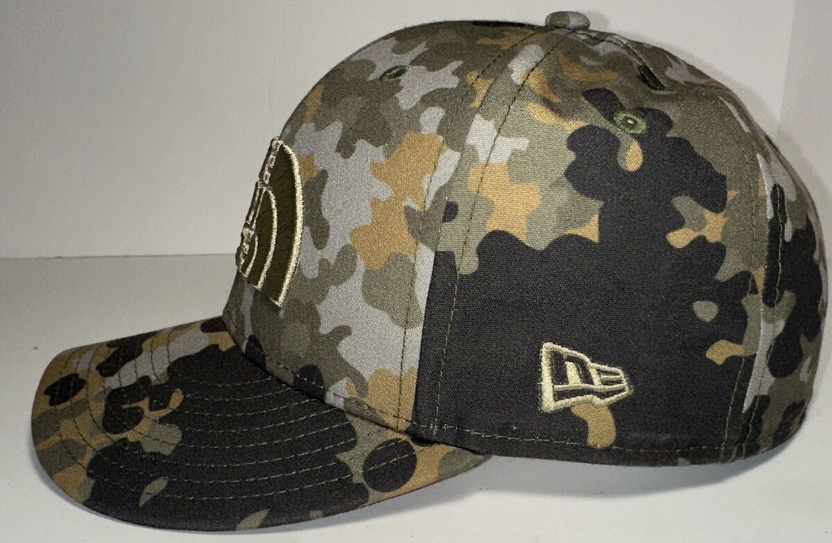 The North Face X New Era Hat Mens 7 1/4 Green Camo 59Fifty The North Face X New Era Hat Mens 7 1/4 Green Camo 59Fifty