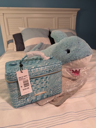 NWT BRAHMIN CHARMAINE DUSTY BLUE MELBOURNE