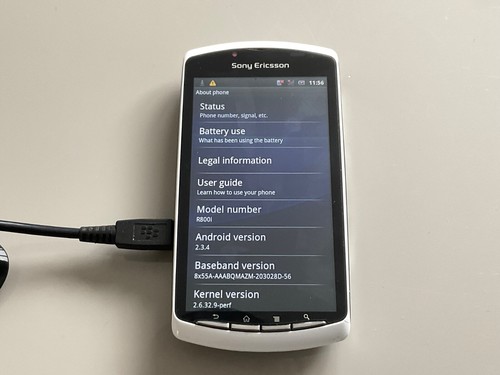 SONY ERICSSON XPERIA PLAY R800I ANDROID PHONE WHITE - Afbeelding 13 van 18