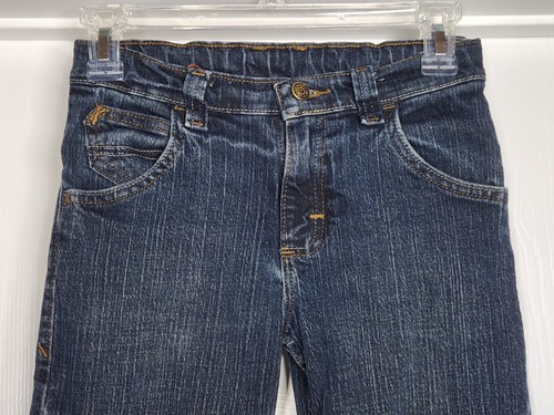 Wrangler Jeans Boys Sz 10 Reg Straight Leg 4 Way Flex Adjustable Waist 5SCBWM2 - Picture 4 of 10