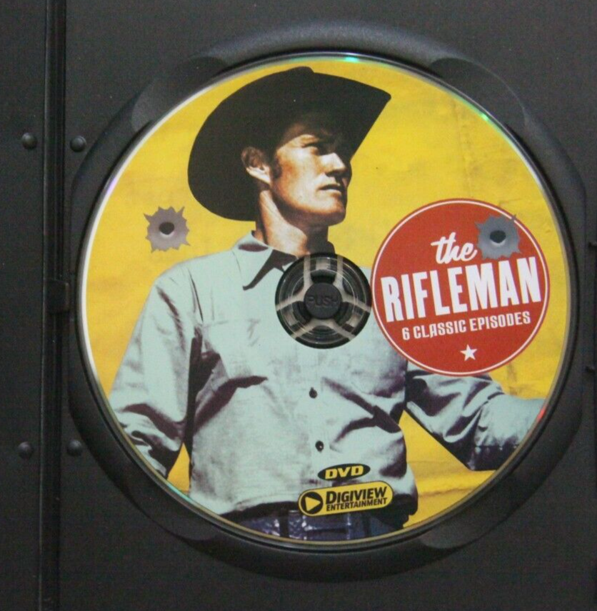 The Rifleman 3 Classic Episodes DVD Chuck Connors Johnny Crawford