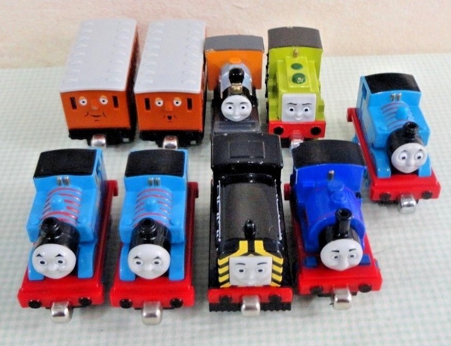 Lote (9) 2009-2012 Thomas Y Amigos Die-cast Metal trenes Mavis Scruff Bash más ventas en linea Lote Lote Lote (9) 2009-2012 Thomas Y Amigos Die-cast Metal trenes Mavis Scruff Bash más Envío y cambio gratis.