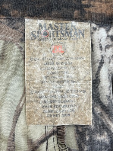 Master Sportsman Mens 2XL Camouflage Pants 42" Waist 32" Inseam - Picture 3 of 6