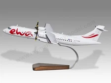 ATR 72-500 EWA Air Desk Wood Airplane New Model Large Scale 1/72