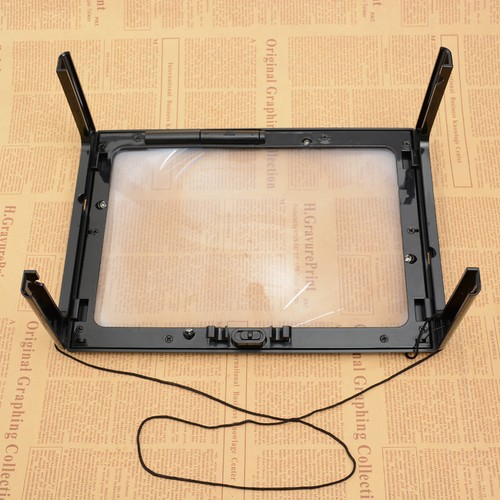 Large Magnifying Glass Hands Free With LED Light Magnifier Giant Reading sewing - Picture 5 of 5