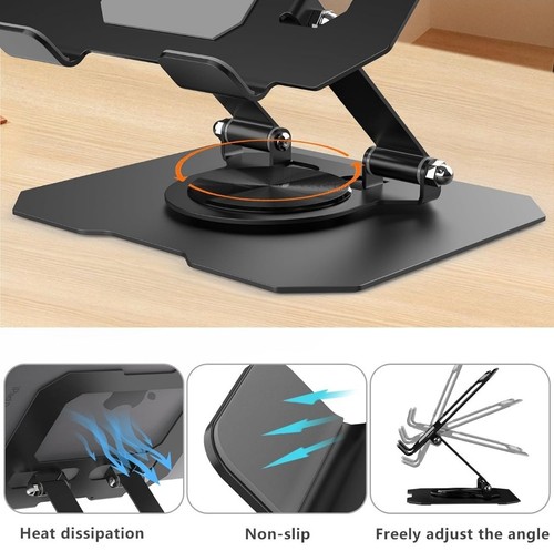 360° Tablet Ständer Universal Verstellbare Halterung für iPad, Handy, Tisch Büro - Bild 8 von 17