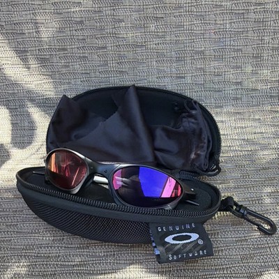 NEW Oakley Splice Sunglasses Black Chrome Bronze Black w/ Black iridium lens