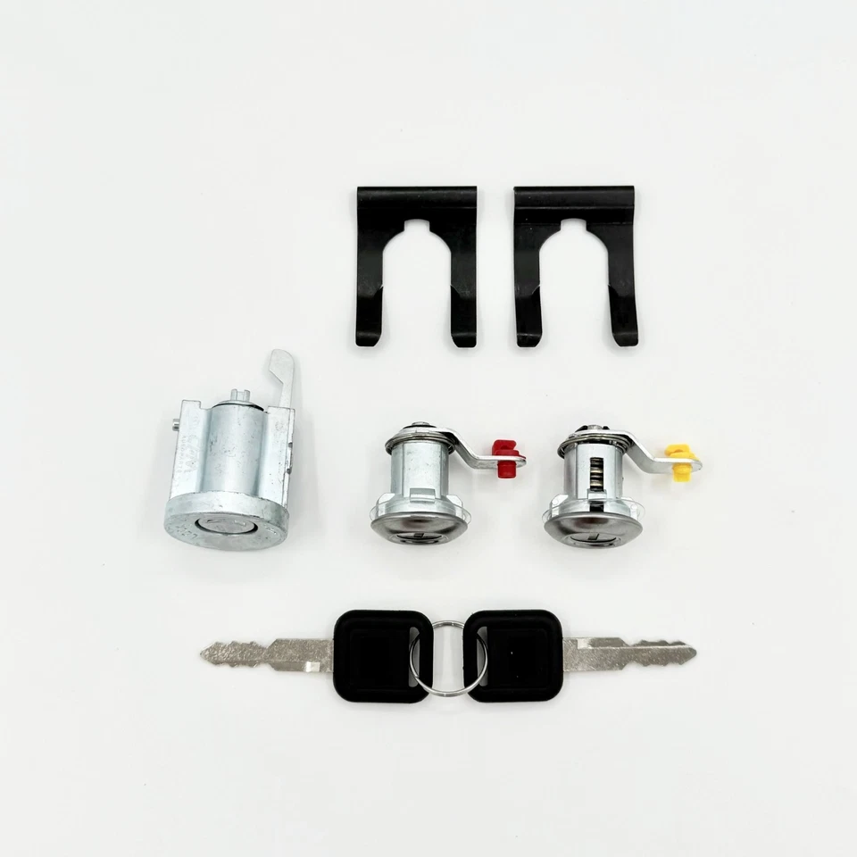 Juego de cilindro de encendido y cerradura de puerta para ISUZU NRR NPR NPR-HD NQR 1993-07 Foto 3 de 4