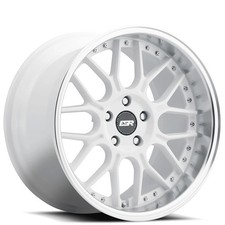 18x8.5 Esr Wheels Cs18 Gloss White Jdm Style Rims 4pcs A1