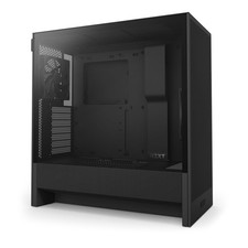 NZXT H5 Flow 2024 - Compact ATX Mid-Tower PC Gaming Case - High Airflow - 2 x...