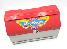 Vintage 1988 Galoob Micro Machines Super City Toolbox Playset Incomplete