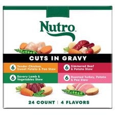 Nutro Natural Chicken, Beef, Turkey and Lamb Flavor Variety Pack Wet Dog Food