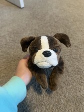 Plush Factory Inc Brown Dog Stuffed Animal Plush - 2005