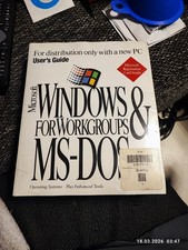 Microsoft  Windows für Workgroups 3.11 & MS-Dos - Disketten - NEU