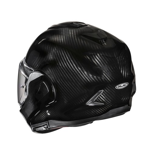 HJC F100 Carbon schwarz Klapp-Helm 60/61-XL flip-up helmet Carbon black - Picture 3 of 5