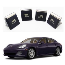 for Porsche Window Switch Button Caps - 4 Pack Cayenne, Panamera and...