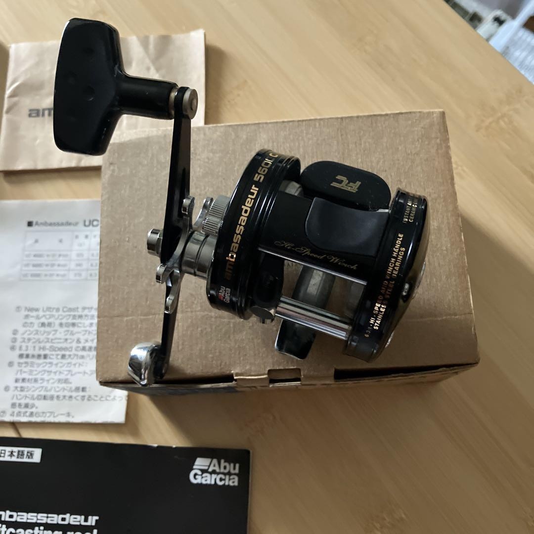 リール Abu Garcia Ambassadeur UC 5600 C ABU garcia Ambassadeur 5600C No820500 - YouTube