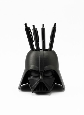 Darth Vader Stiftehalter   3D-Druck Schreibtisch-Organizer   Star Wars Deko Gesc