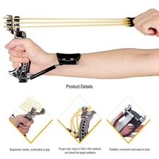 Heavy Duty Hunting Slingshot Wrist West Kit Fit Adult Boys Teens Outdoor Sports
