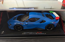 BBR Models Ferrari SF90 XX Stradale Blue 1:18 Diecast Car Limited 32/50