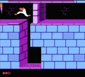 Nintendo Entertainment System NES Platform Adventure PRINCE OF PERSIA...