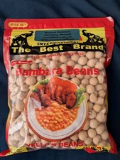 Bambara Beans - Yellow Beans - 12oz/340g - Superfood
