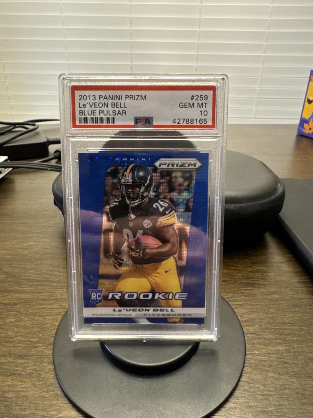 2013 Panini Prizm - Rookie Le'Veon Bell #259 Blue Pulsar Prizm (RC)