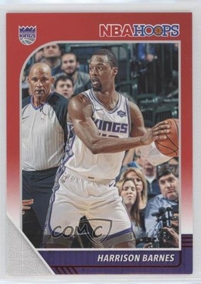2019-20 Panini NBA Hoops Red 37/75 Harrison Barnes #280 0w8