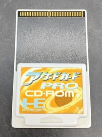 NEC Arcade Card PRO PC Engine Software