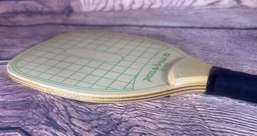 Vintage Wooden, Set Of 2 PickleBall Swinger Paddles W/ Lanyards. - Picture 5 of 17