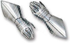 Medieval Collectible Gothic Gloves for Set Gothic Gauntlets Halloween Costume