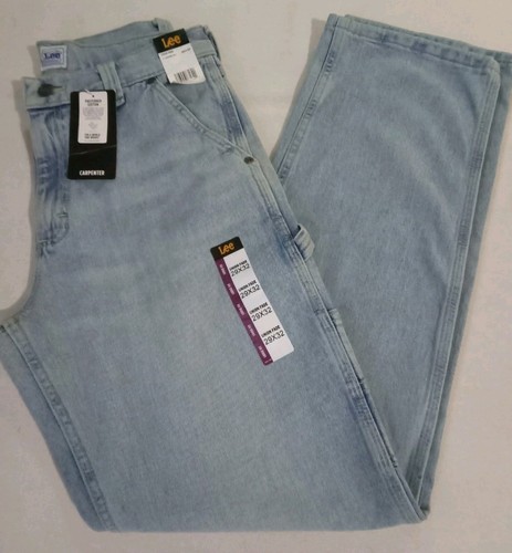 LEE Legendary Workwear Carpenter Jeans 29x32 Loose Fit Union Fade hellblau NEU - Bild 1 von 12