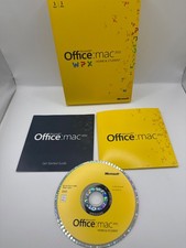 Microsoft Office Mac 2011 Home Student WPX w/ Product Key.
