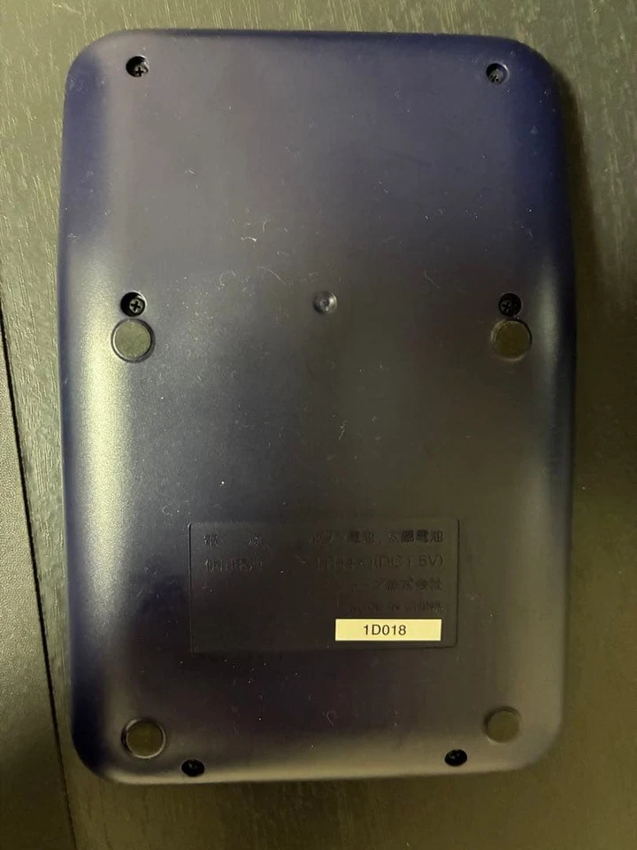 Sharp EL-M335 Calculator Tax Function Navy Large LCD Used - Image 3 of 3