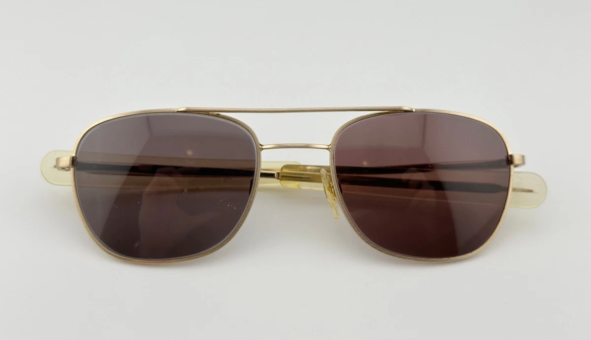 Gold Metal Randolph Engineering Eyeglass Frames for sale | eBay