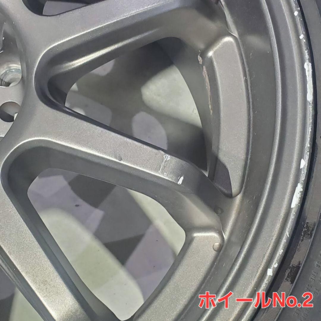 ５次元　INPERIO SPORTS 18 114.3 9j 25 4本 5次元 INPERIO SPORTS 18 114.3 9j 25 4本 JDM 5D INPERIO