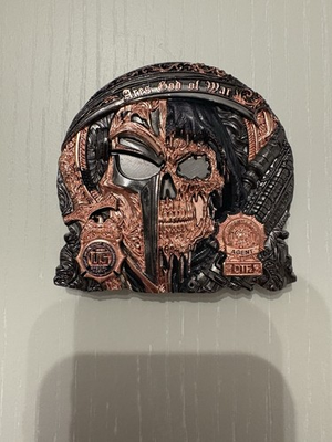 #ad DUTCHES COUNTY DRUG TASK FORCE GODS OF WAR Delta DESIGN NY Police Challenge Coin $200.00