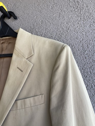 Blazer clásico de algodón Prada para hombre talla 48R color beige - Imagen 6 de 24