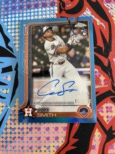 🔥2025 Topps Chrome - Cam Smith Blue Refractor Auto /150 #RA-CAM Short print 🔥