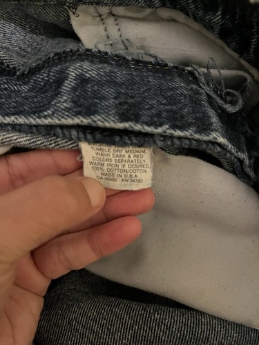 Vintage 80s Lee Riders Womens SZ 4 High-Waist Acid-Wash Mid Rise Tapered Jeans - Picture 12 of 15